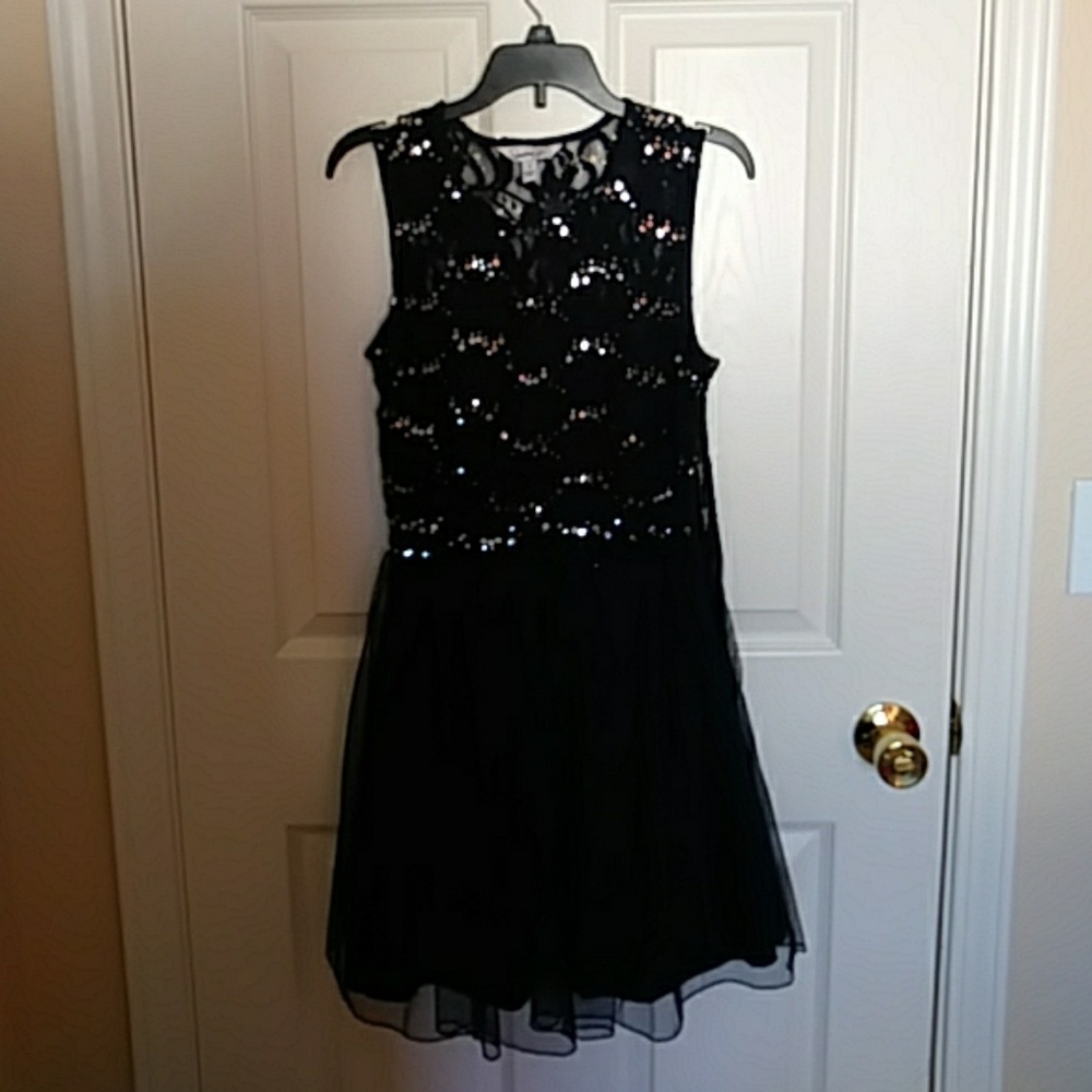 Navy blue dress